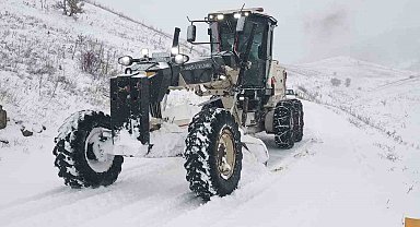 Amasya'da 28 köy yolu ulaşıma kapalı