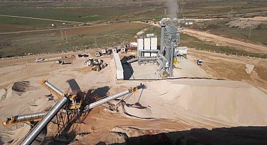 Amasya'nın asfalt plenti ve konkasör tesisiyle yılda 55 milyon TL'den fazla tasarruf sağlanacak