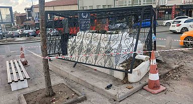 Ankara'da sürekli trafik kazalarının yaşandığı türbede yine kaza oldu