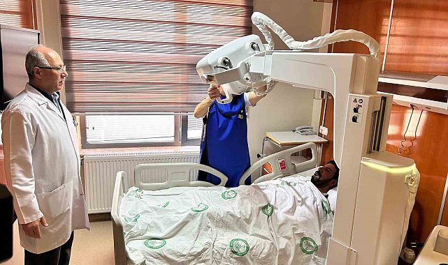 Ankara'da yerli mobil dijital röntgen cihazı hizmete sunuldu