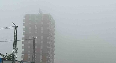 Antakya'da sis etkili oldu