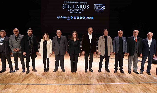 Antalya Büyükşehir Belediyesi Hz. Mevlânâ'yı andı