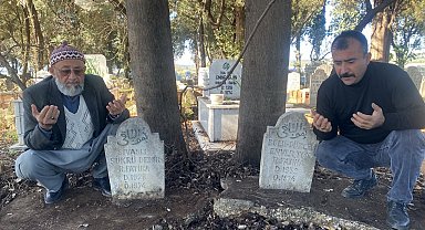 Antalya'da 50 yıl önce hayatını kaybeden iki tarım işçisinin mezarları sahiplerini bekliyor