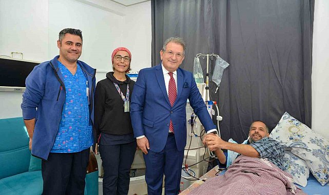 Antalya'da evde diyaliz uygulaması