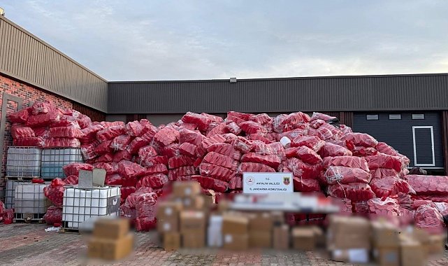 Antalya'da kaçak alkol operasyonu: 52 bin litre etil alkol ele geçirildi