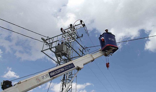 Aras EDAŞ, Patnos'ta enerji altyapısını güçlendirmeyi sürdürüyor