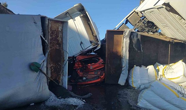 Ardahan'da zincirleme kaza