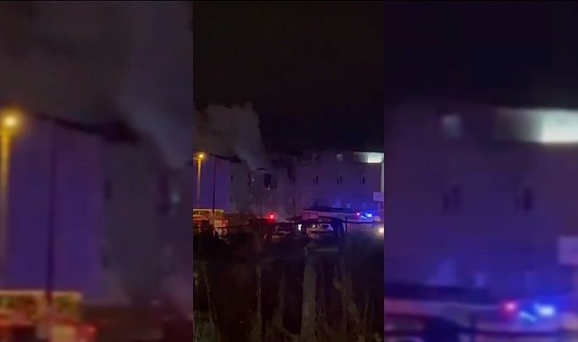 Arnavutköy'de iş yeri alevlere teslim oldu: 1'i ağır 3 yaralı