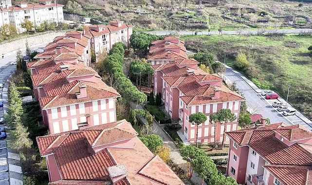Arnavutköy'de örnek site yönetimi: 900 TL aidatla 125 bin metrekarelik dev alanı yönetiyorlar