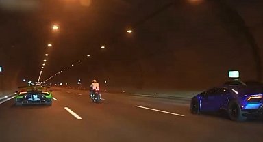 Arnavutköy'de trafiği tehlikeye atan yarışçılara jandarma operasyonu