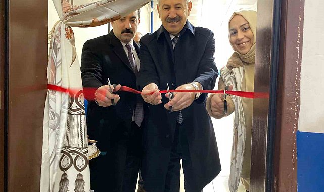 Arpçay'da ilkokul öğrencilerinden Milli Kültür Sergisi