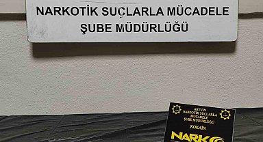 Artvin'de 147 gram kokain ele geçirildi