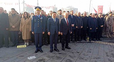 Atatürk'ün Kayseri'ye gelişinin 106. yıl dönümü kutlandı