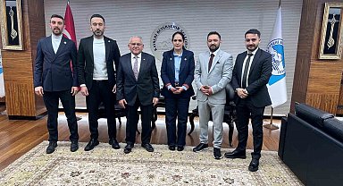 Avrupa Kayserili İşverenler Birliği'nden Başkan Büyükkılıç'a ziyaret