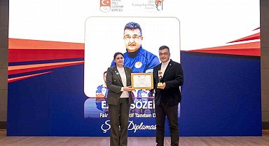 Avrupa ve dünya şampiyonu yetiştiren antrenör Ejder Sözen'e, 'Fair Play' ödülü