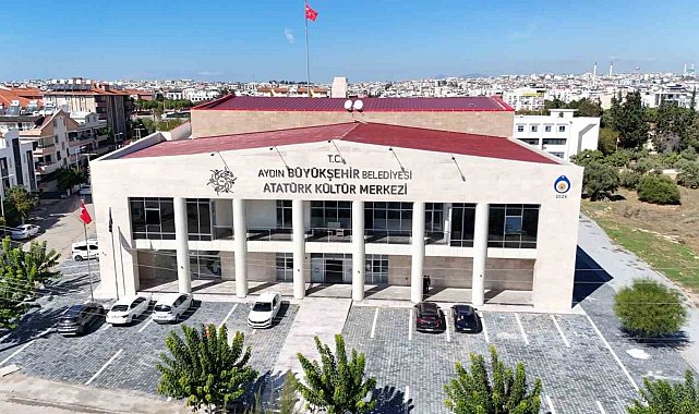 Aydın Büyükşehir Belediyesi Atatürk Kültür Merkezi Didim'de hizmete açıldı