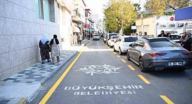 Aydın Büyükşehir Belediyesi yol yapım ve yenileme çalışmalarını sürdürüyor