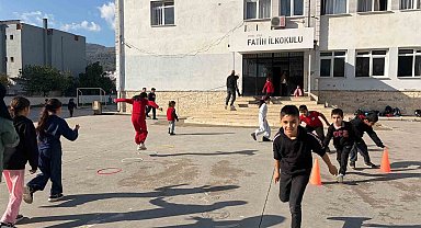 Aydın'da çocuklara erken yaşta spor kültürü aşılanıyor