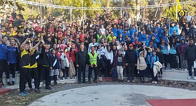 Aydın'da okul sporları oryantiring il birinciliği yarışmaları tamamlandı