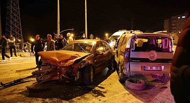 Baba yadigarı otomobil hurdaya döndü: 2 yaralı