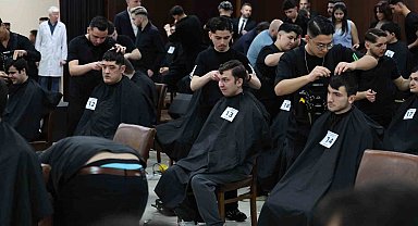 Bağcılar'da en iyi kuaförler engelli bireyler için yarıştı