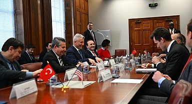 Bakan Bolat, ABD Ticaret Bakanı Lutnick ile bir araya geldi