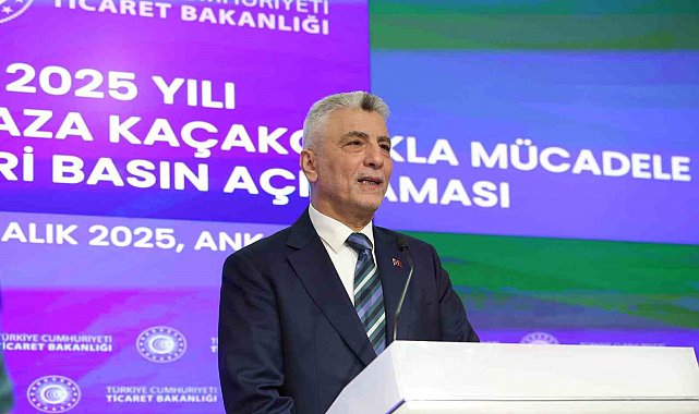 Bakan Bolat: "2025'te yüzde 79 oranında artışla 98 buçuk milyar liralık ticari eşya ve uyuşturucu madde yakalaması gerçekleştirildi"