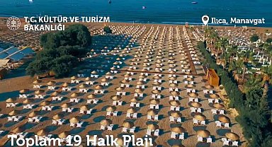 Bakan Ersoy: "3 milyon 252 bin 769 kişi, bugüne kadar halk plajlarımızdan faydalandı"