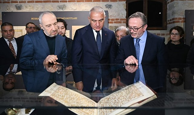 Bakan Ersoy: "TÜYEK yazma eser alanındaki küresel liderliğini daha da güçlendirdi"