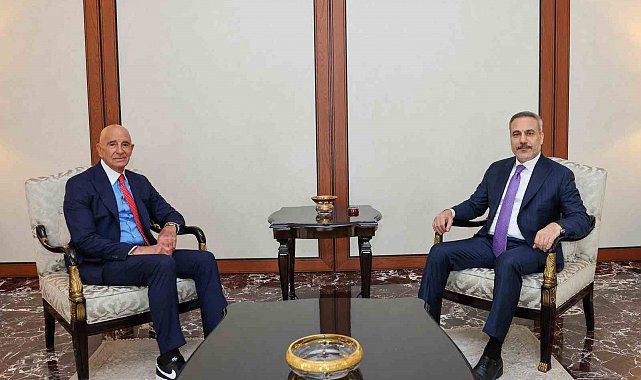 Bakan Fidan, ABD Suriye Özel Temsilcisi Barrack'ı kabul etti