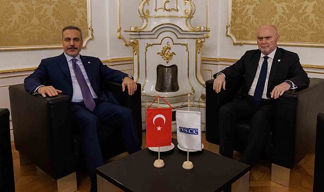 Bakan Fidan, AGİT Genel Sekreteri Sinirlioğlu ile görüştü