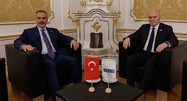 Bakan Fidan, AGİT Genel Sekreteri Sinirlioğlu ile görüştü