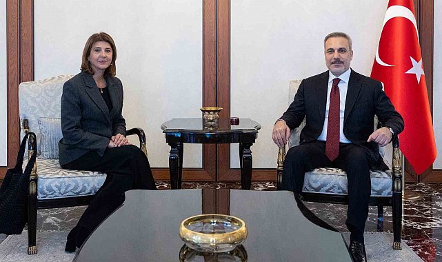 Bakan Fidan, BM Genel Sekreteri'nin Kıbrıs Şahsi Temsilcisi'ni kabul etti