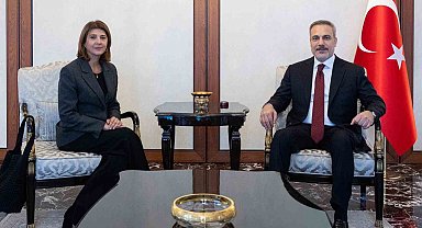 Bakan Fidan, BM Genel Sekreteri'nin Kıbrıs Şahsi Temsilcisi'ni kabul etti