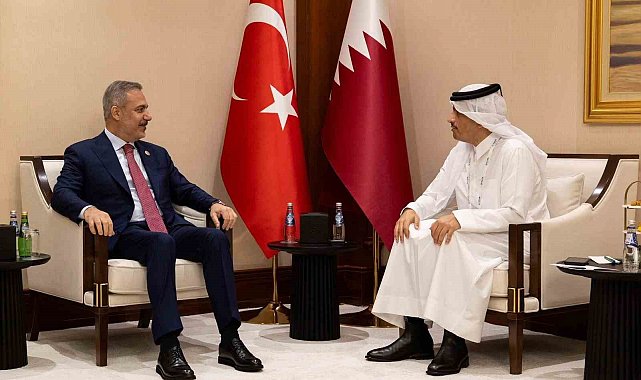 Bakan Fidan, Katarlı mevkidaşı Al Thani ile görüştü