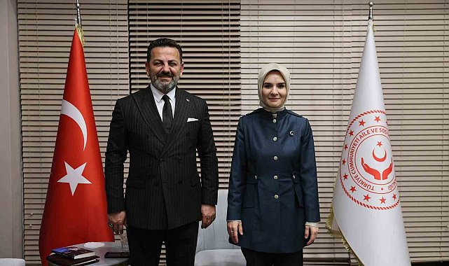 Bakan Göktaş'a kurum çalışmaları hakkında bilgi verdi