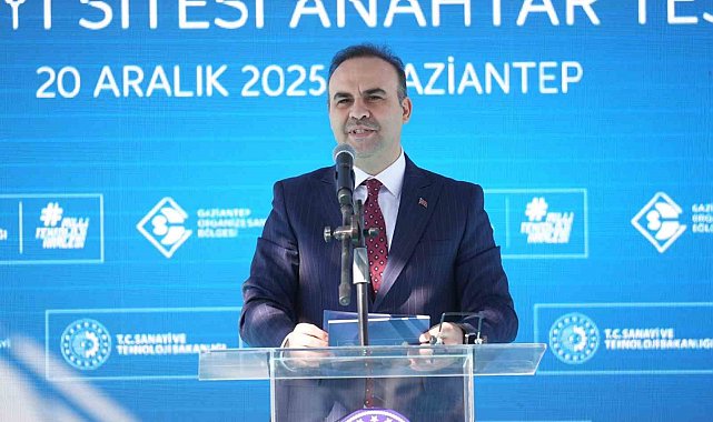 Bakan Kacır: "Su kaynaklarımızın sanayimizde etkin ve verimli kullanımını destekleyecek adımları kararlılıkla hayata geçiriyoruz"