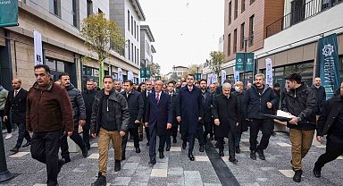 Bakan Kurum, Suriçi Çarşısı birinci etabın açılışını yaptı: "Bu proje bir vizyon eseridir, bir medeniyet iddiasıdır"