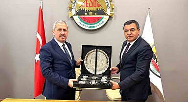 Bakan Yardımcısı Gürcan, DESOB Başkanı Ebedinoğlu ile bir araya geldi