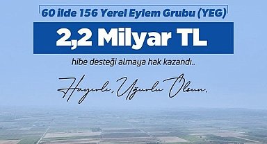 Bakan Yumaklı: "LEADER Yaklaşımı Tedbiri'ne başvuruda bulunan 60 ildeki 156 Yerel Eylem Grubunun tamamı desteklenmeye hak kazandı"