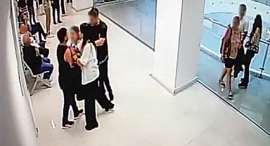 Bakırköy Adliyesi'nde velayat kavgası, o anlar kamerada