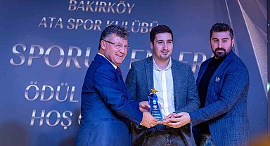 Bakırköy Ata Spor Kulübü'nden İhlas Medya'ya 2 ödül