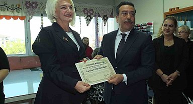 Balıkesir'de kadın hayırsevere Kaymakam teşekkürü