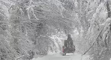 Bartın'da 30 köy yolu ulaşıma kapandı