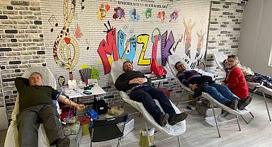 Başçayır İlkokulu'nda kan bağışı etkinliği