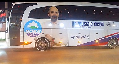 Başkan Arıkan'dan Söke Belediyesi'ne Yeni Otobüs