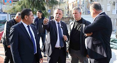 Başkan Balaban Kaynak'ta vatandaşı dinledi