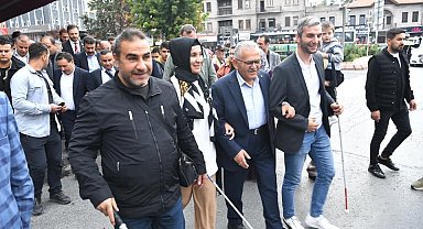 Başkan Büyükkılıç: "Özel bireylere özel hizmetler gerekir, biz de bunu yapıyoruz"