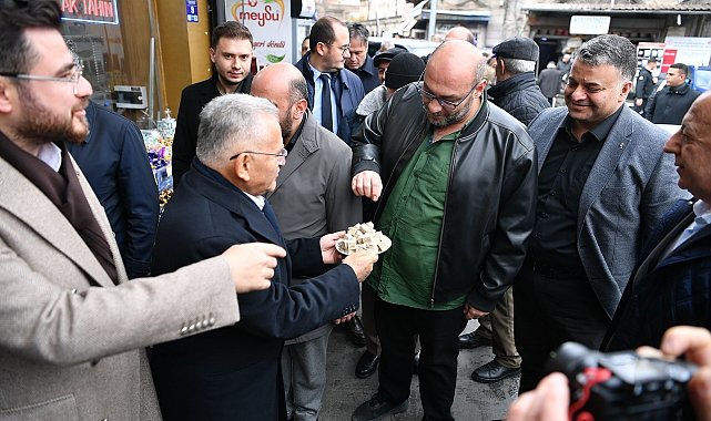 Başkan Büyükkılıç'tan Camikebir'de Gönül Belediyeciliği Buluşması