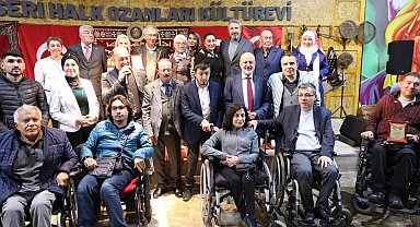 Başkan Çolakbayrakdar, engellilerin gönüllerine dokundu
